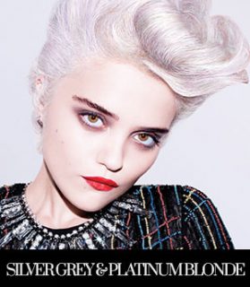 Silver Grey & Platinum Blonde Hair Trends