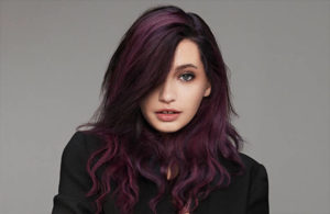 Plum Hair Colour trends Teddington Hair Salon