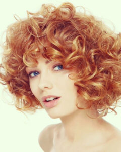 Natural Curly Blow Dry Shape Hair Design Salon Twickenham