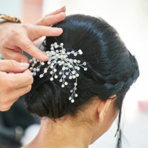 Accessorise your updo this Christmas with Shape Hair Design in Twickenham