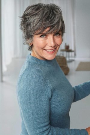 salt and pepper grey hair